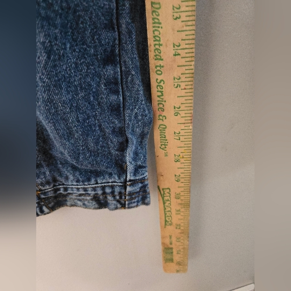 Sergio Never Legal Jeans Mens 33x30 Blue Vintage 80s Legal Dont Make It Right - Picture 8 of 10